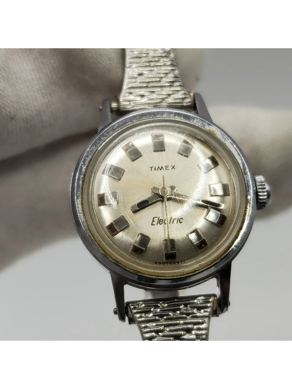 Vintage 1971 Timex Electric Watch Women For Parts Or Repair
